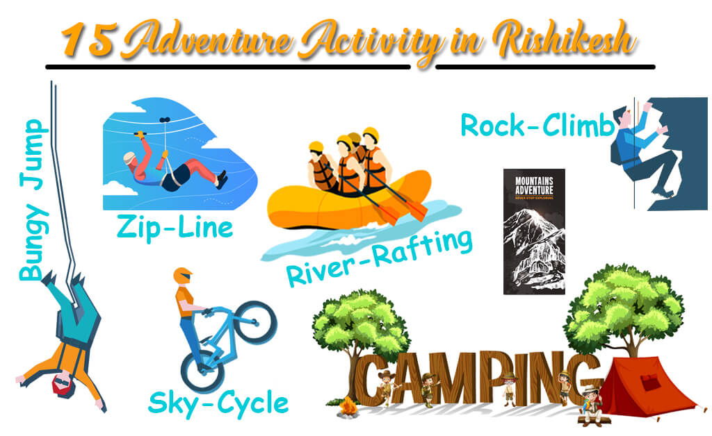 adventure activity in rishikesh